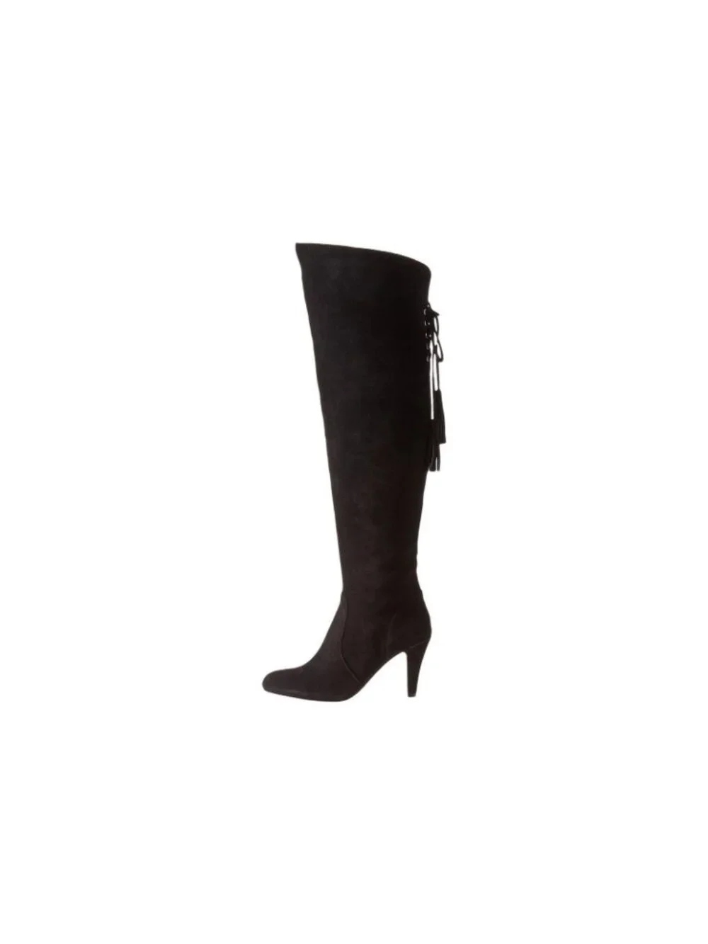VINCE CAMUTO Boots Cherline Black Suede Leather Over the Knee Boots SZ 6 NEW